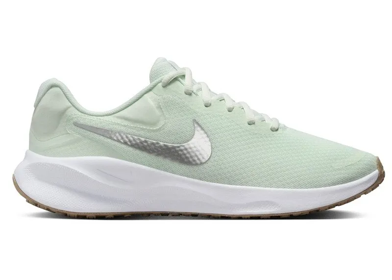 Nike Revolution 7 Barely Green White Platinum Tint Metallic Silver (FB2208-303)