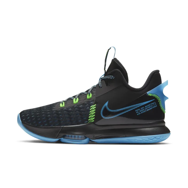 LeBron Witness 5 Basketball Black (CQ9380-004)