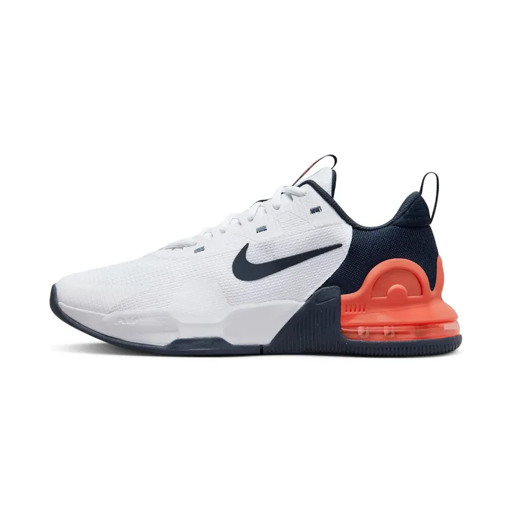 Nike Air Max Alpha Trainer 5 “White / Bright Crimson / Obsidian” (DM0829-102)