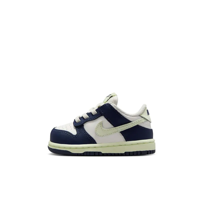 Nike Dunk Low Sail Midnight Navy Volt Tint (FB9107-127)