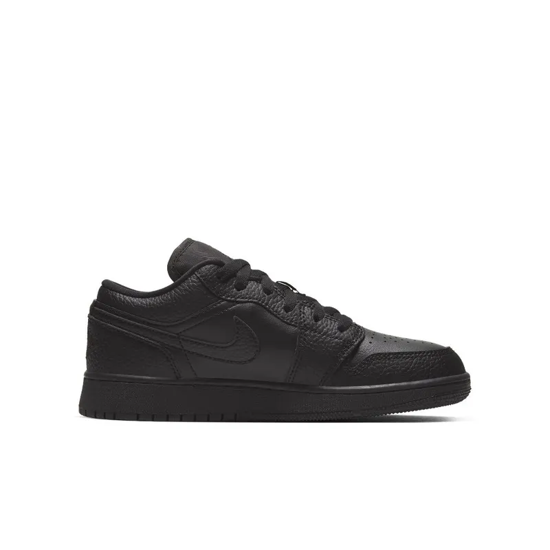 Air Jordan 1 Low Older Kids’ Black (553560-091)