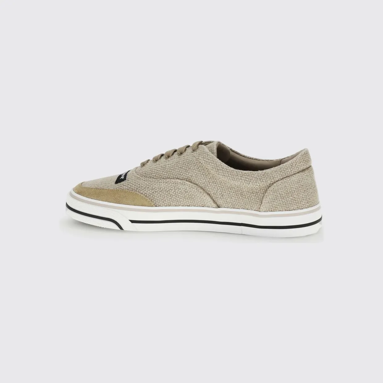 Dolce & Gabbana DG Sailing Sneakers In Linen Canvas Beige (CS2399A03538S727) (2)