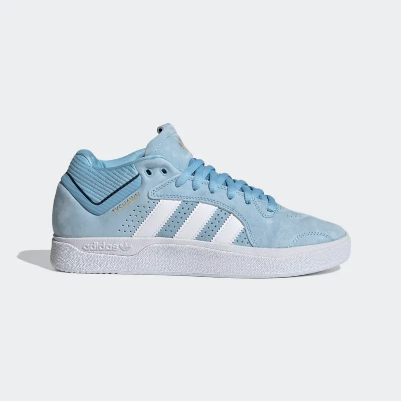 Adidas Tyshawn ‘Clear Blue’ Clear Blue/Cloud White/Gold Metallic (FV5851)