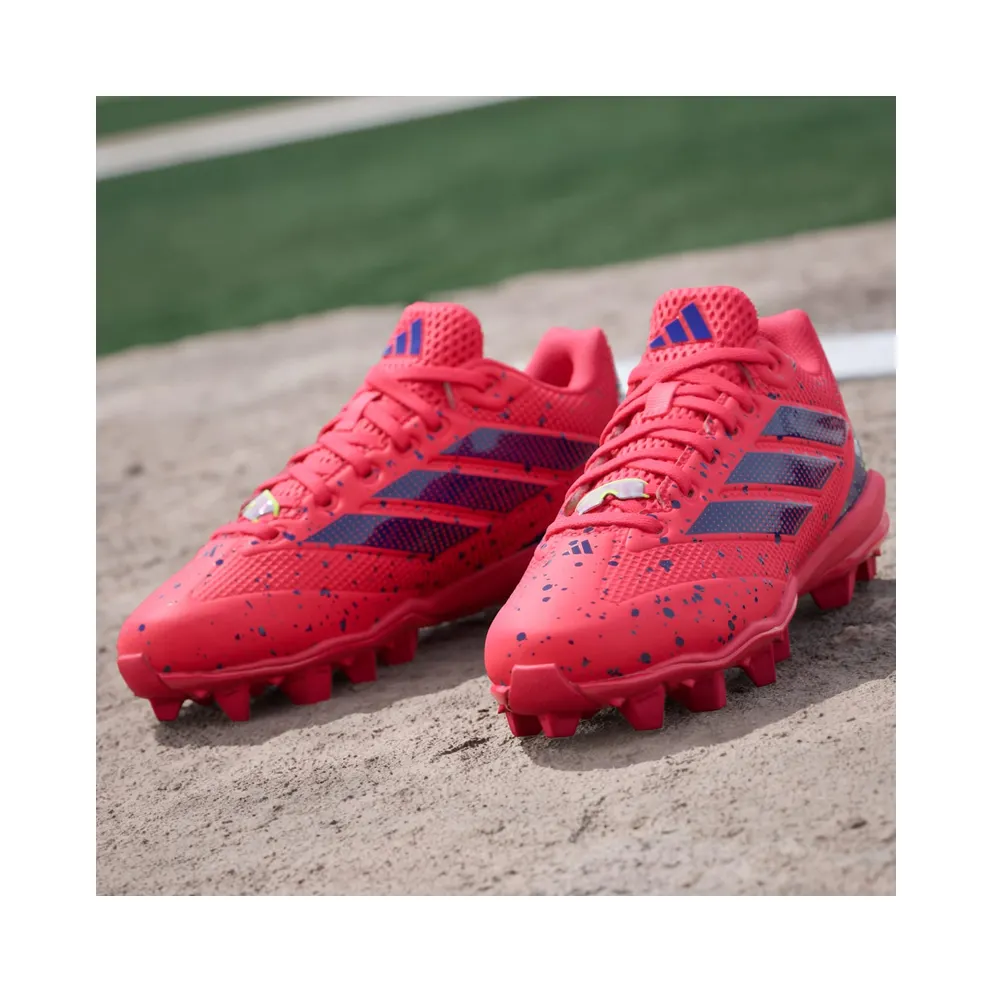 adidas Adizero Impact Molded Rubber 2.0 BSB Shades Lucid Red Blue Lemon (JR4861)
