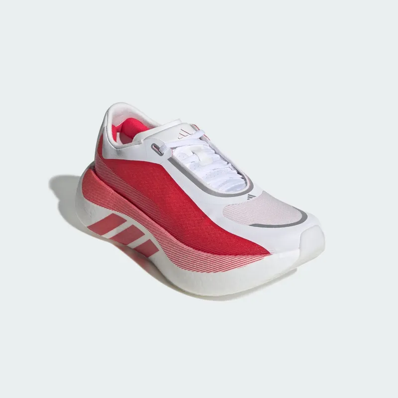 Adidas Hyperboost Edge Running Shoes Cloud White / Pure Ruby / Zero Metalic (KI1916)