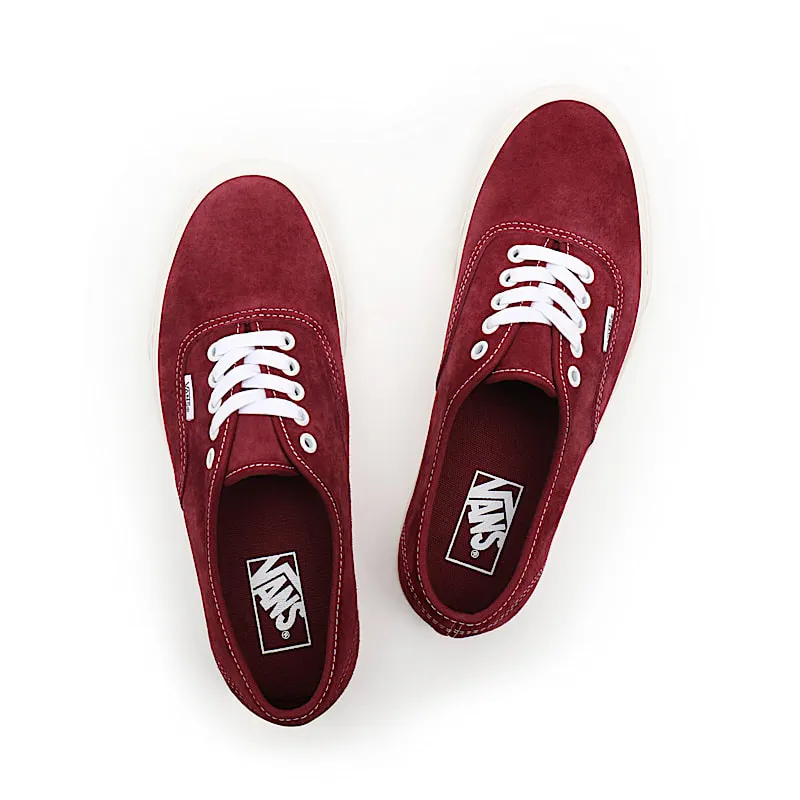 Vans Pig Suede Authentic “Pig Suede Pomegranate Snow White” (VN0A5HZS9G8)