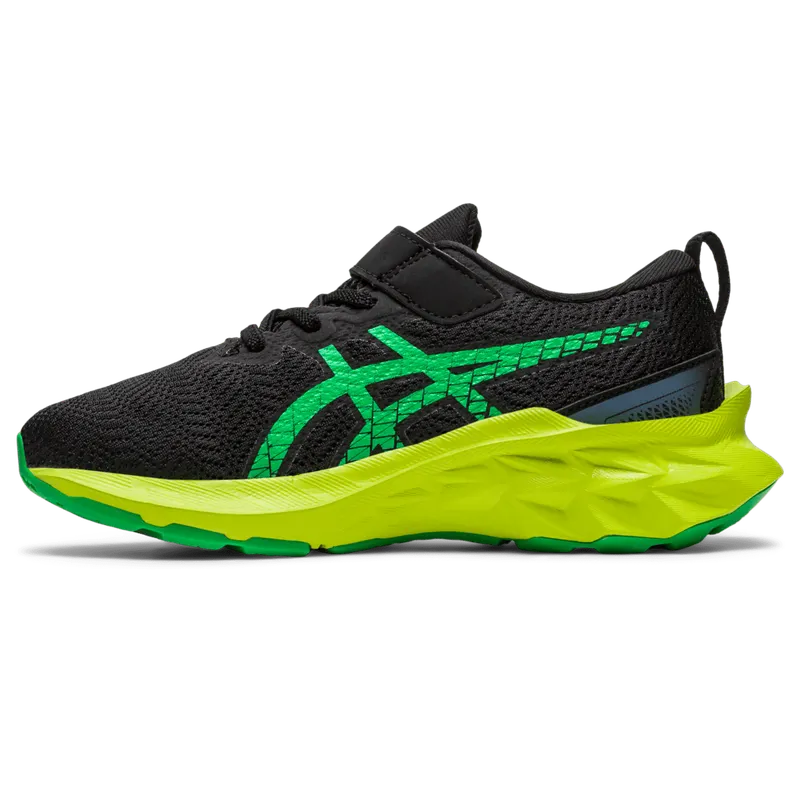 Asics NOVABLAST PS Black/Lime Zest (1014A236.004)