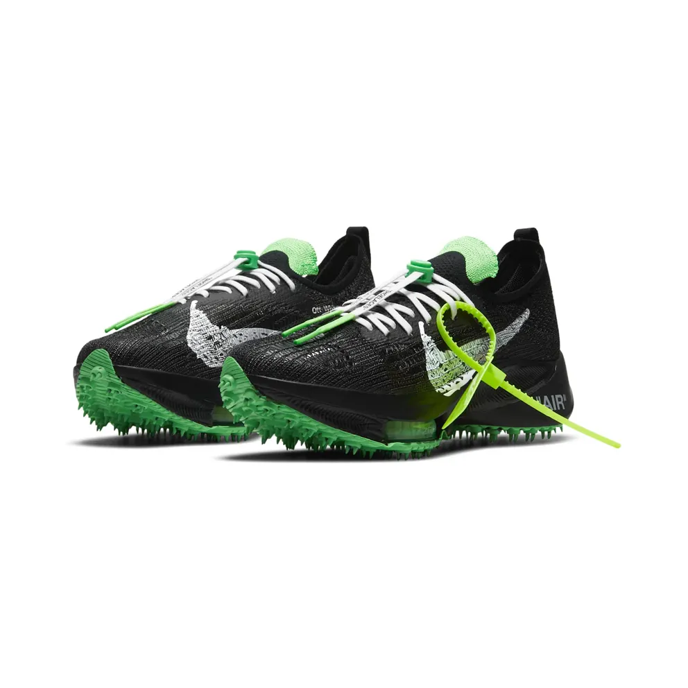 Nike x Off-White Air Zoom Tempo NEXT% Black Scream Green (2021) (CV0697-001)