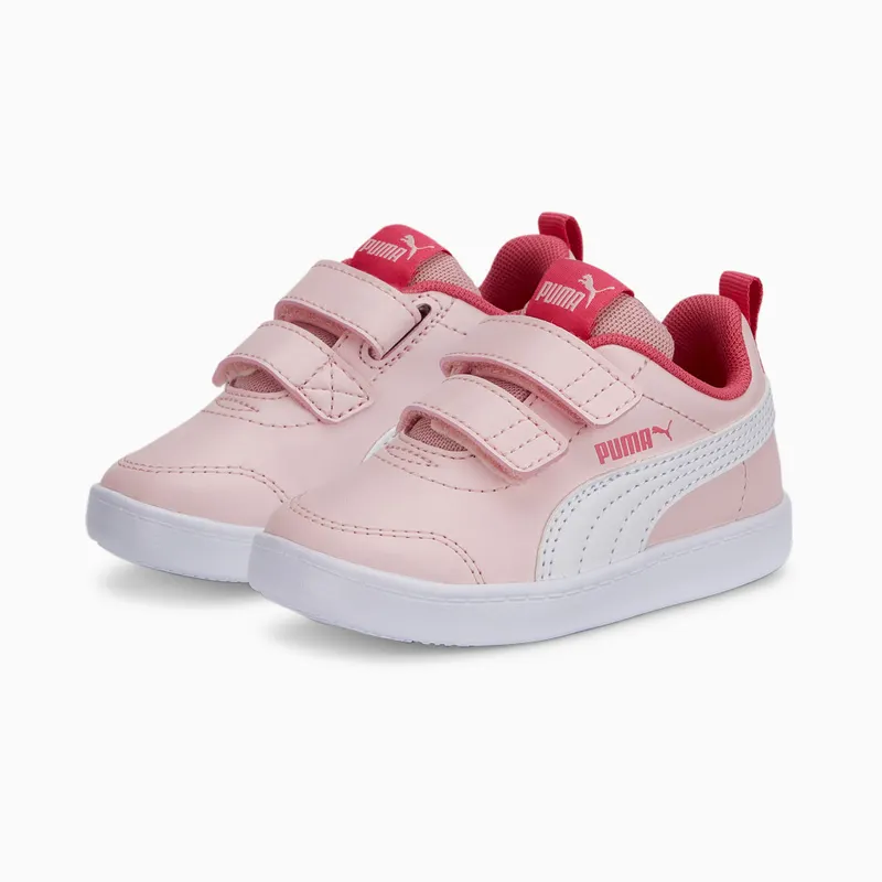 PUMA Courtflex V2 Babies’ Almond Blossom/White (371544-25)