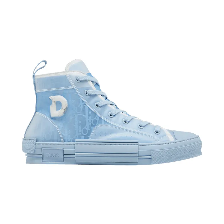 Dior B23 High Top Daniel Arsham Light Blue