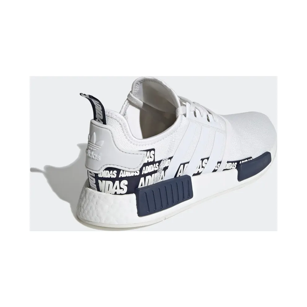 adidas NMD R1 Label Pack Crystal White Crystal White/Crystal White/Collegiate Navy (FX6795)