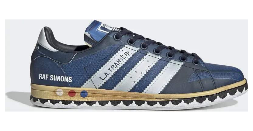 Adidas Raf Simons x LA Trainer Stan ‘Trompe L’oeil’ Legend Ink/Silver Metallic/Midnight Navy (EE7951)