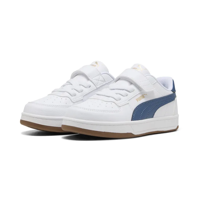 Puma Caven 2.0 “Puma White / Dark Indigo / Gum” (393839_57)