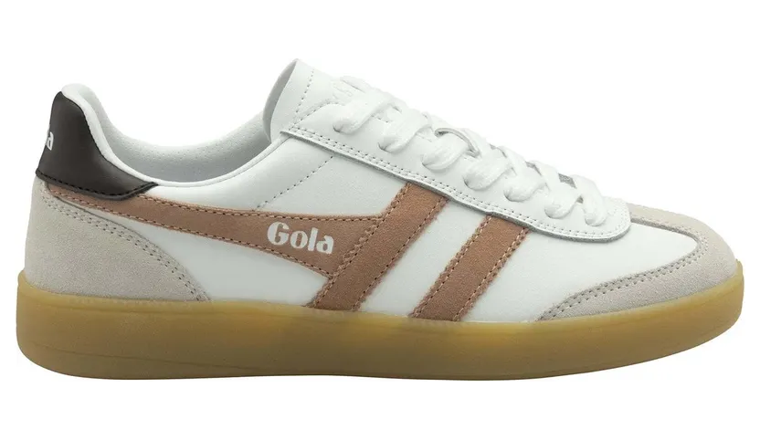 Gola sneaker white/cameo/dark brown/gum (CLB744WC)