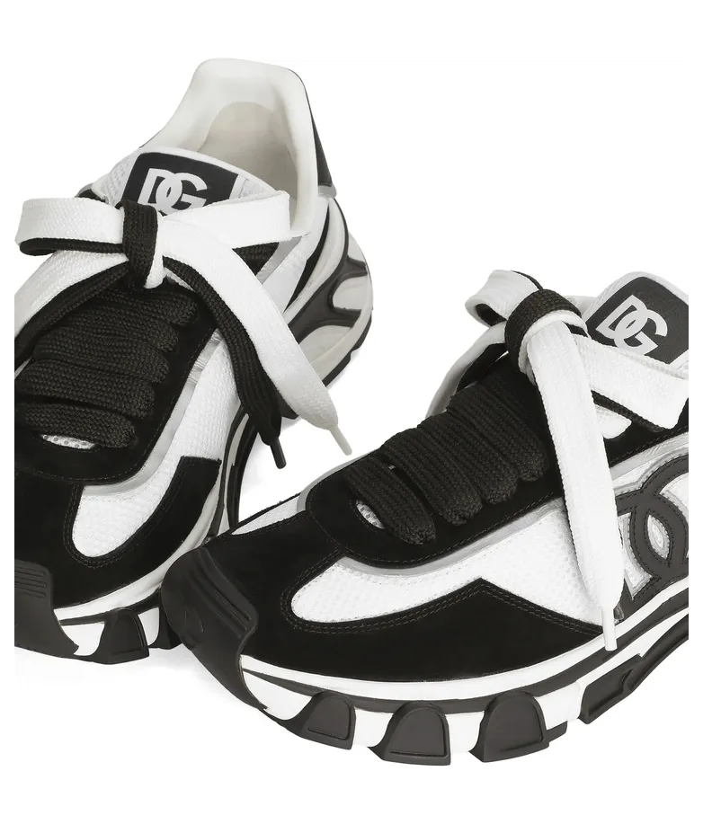 Dolce & Gabbana DG Country Road Nylon and Leather “White/Black” (CS2403 A0208 8B926) (4)