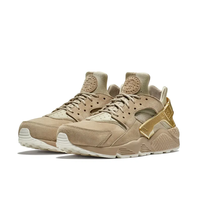Nike Air Huarache Run Gold Rush Khaki/Sail-Metallic Gold Coin (704830-201)