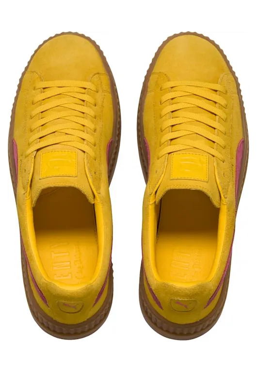 Puma Cleated Creeper Rihanna Fenty Suede Lemon (W)