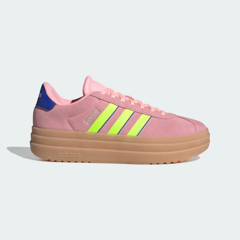 adidas VL Court Bold “Pink Spark / Lucid Lemon / Lucid Blue” (IH8089)
