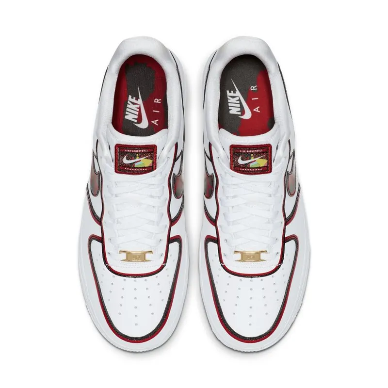 Nike Air Force 1 Low Dennis Rodman White/Black-University Red (CK6686-100)
