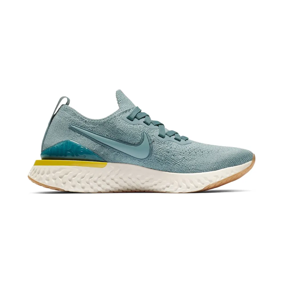 Nike Epic React Flyknit 2 Aviator Grey (GS) Aviator Grey/Black/Blue Fury (AQ3243-005)