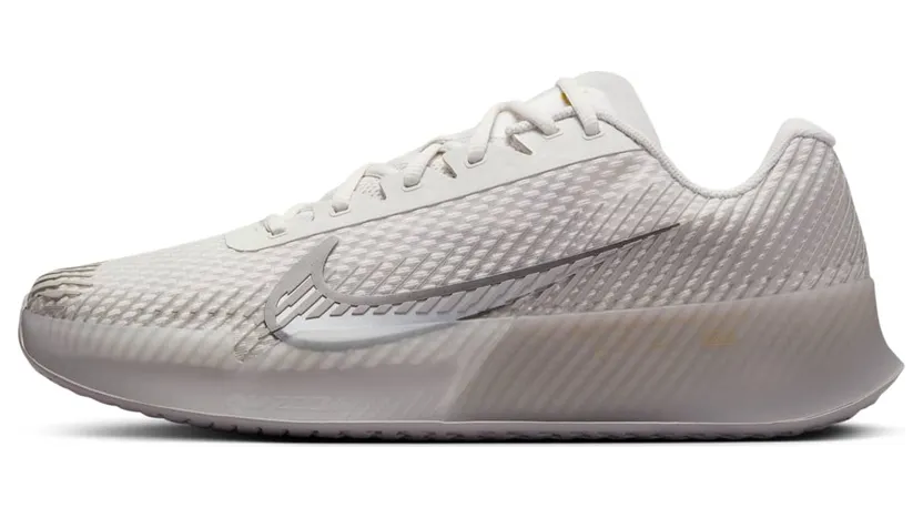 Nike Court Vapor 11 HC Premium Phantom College Grey Metallic Gold Metallic Silver (FZ1245-001)