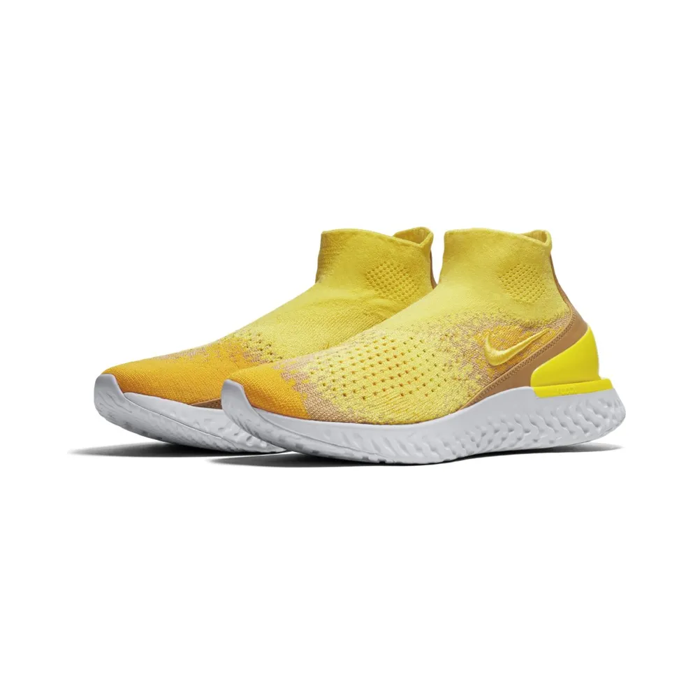 Nike Rise React Flyknit Sonic Yellow Sonic Yellow/Dark Stucco-Amarillo (BQ6176-707)