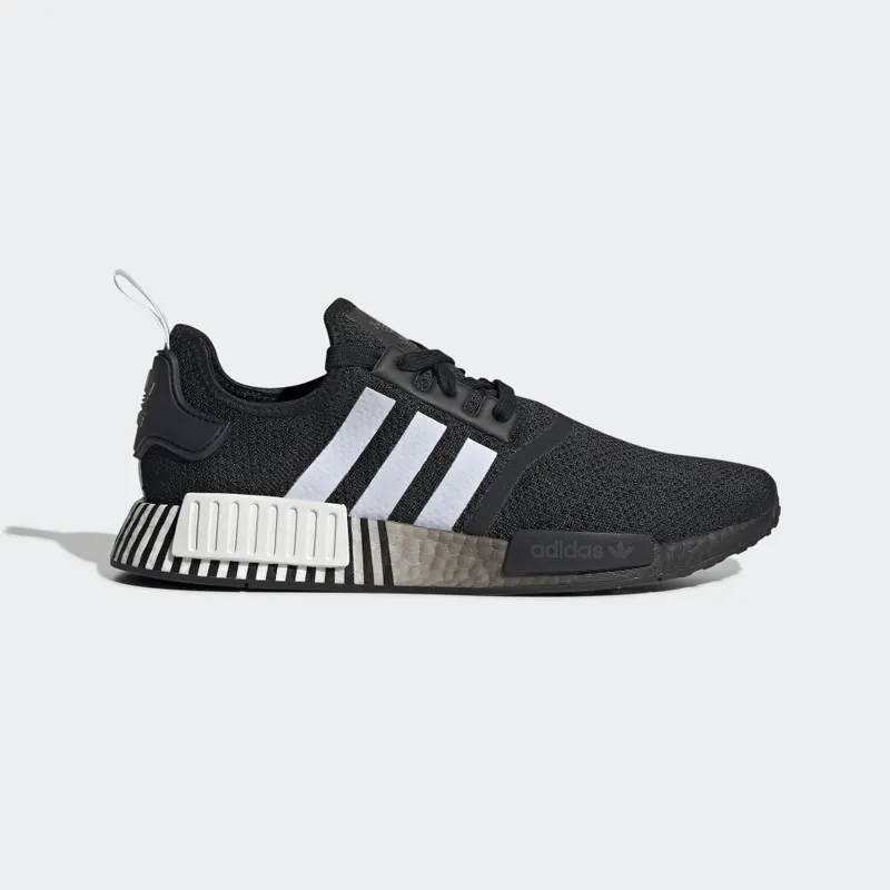 adidas NMD R1 Gradient Monochrome Black White Core Black/Cloud White/Core Black (FV3649)