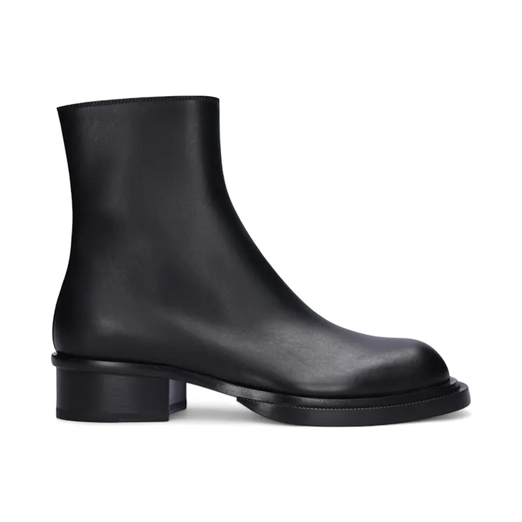 Alexander McQueen Stack Cuba Ankle Boots Black (750383 WIDY0 1000)