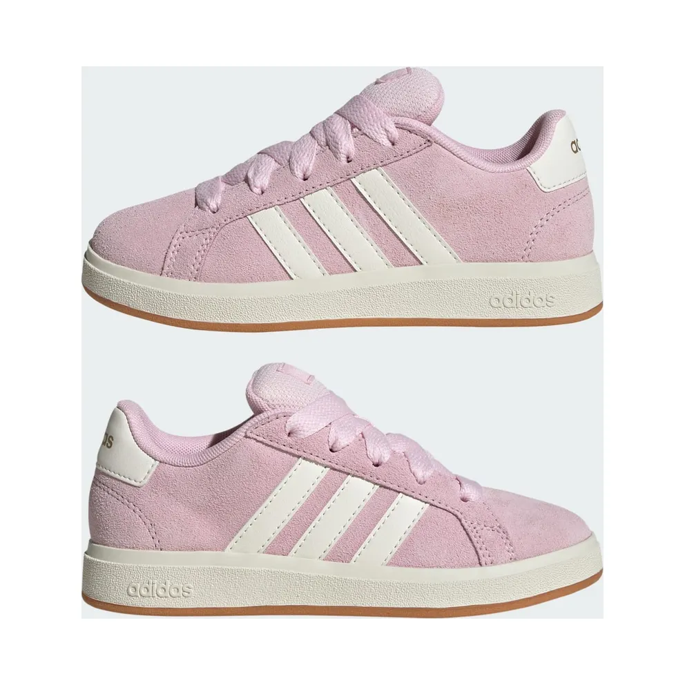 Adidas Grand Court 00s Kids Clear Pink / Off White / Gum (JP5895)