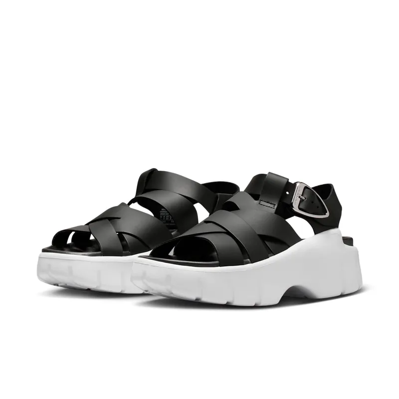 Air Jordan Slides and Sandals Black / White / Metallic Silver (IB8841-001)