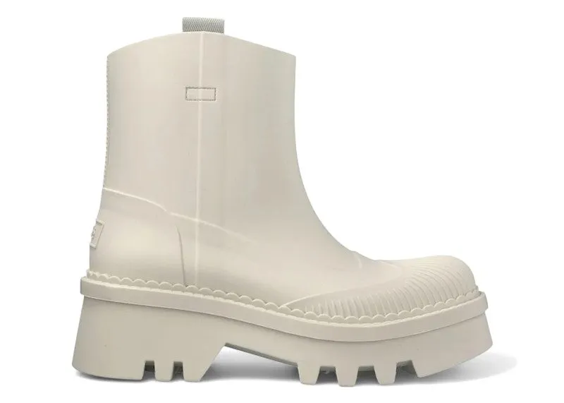 Chloe Raina 55mm Slip-On Boots White (CHC23A904FP-101)