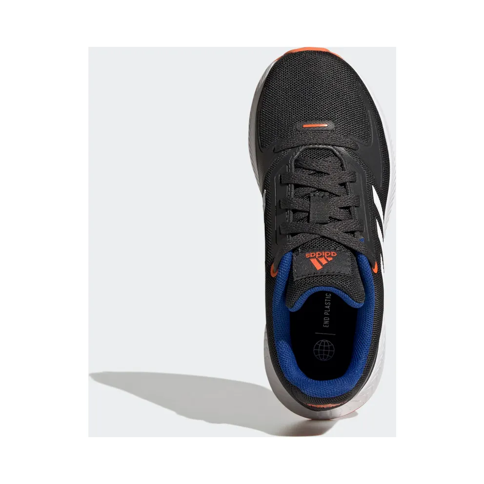 Adidas Runfalcon 2.0 Carbon / Cloud White / Impact Orange (HR1410)