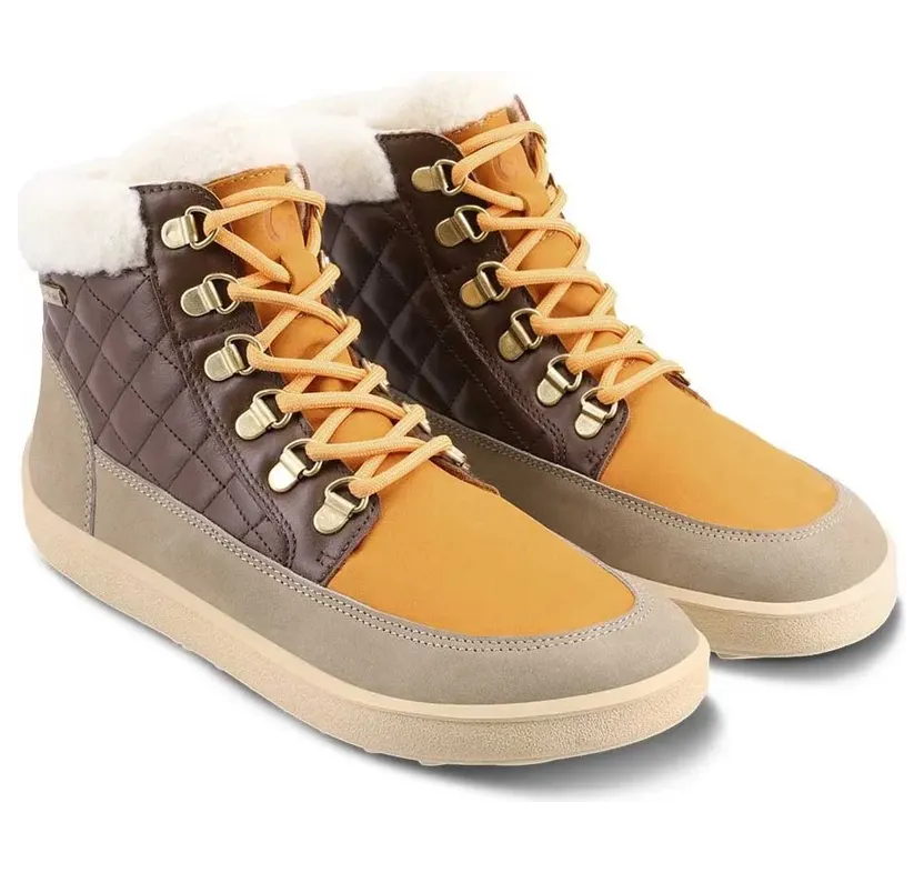 Be Lenka sneaker TaupeDark Brown / Orange (50640020)