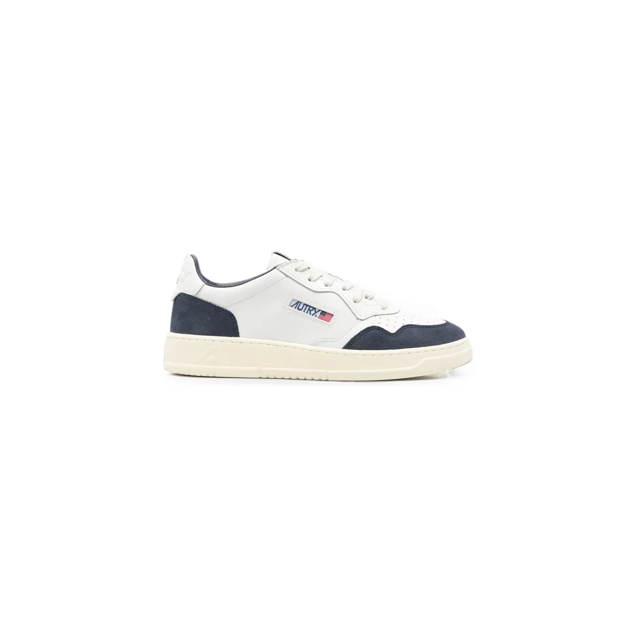 Autry Medalist Leather “White/Blue” (AULM FT22)