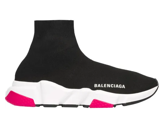 Balenciaga Speed Trainer Black Pink (540681W05G01000)