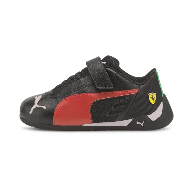 PUMA Scuderia Ferrari Race R-Cat V Babies’ Black/Red Corsa (306548-02)