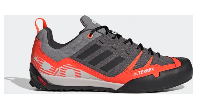 adidas Terrex Swift Solo Approach Grey Five / Core Black / Solar Red (GZ0332)