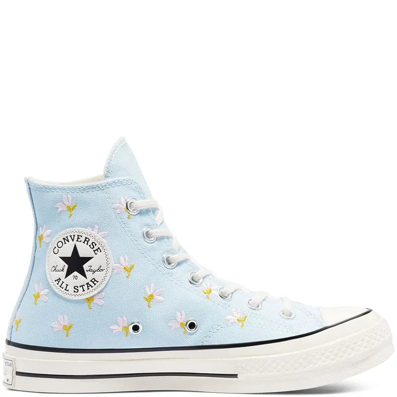 Converse Floral Print Chuck 70 High Top Chambray Blue/egret/black (570917C)