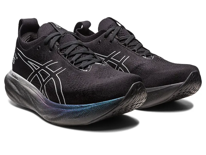 Asics GEL-NIMBUS 25 PLATINUM Black/Pure Silver (1012B435.001)