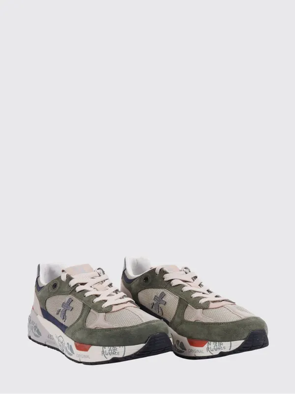 Premiata Mase Suede and Mesh Forest Green (MASE8015)