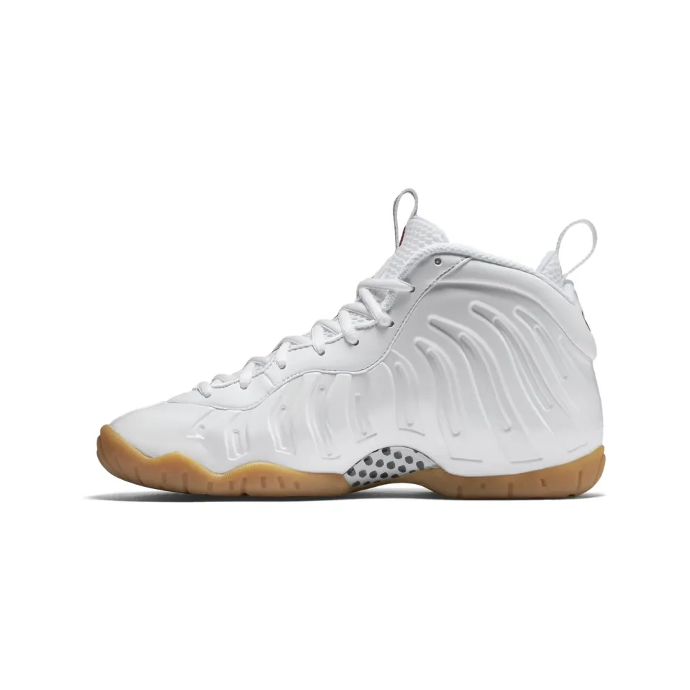 Nike Air Foamposite Pro White Gucci (GS) White/White-Gym Red-Gorge Green (644792-100)