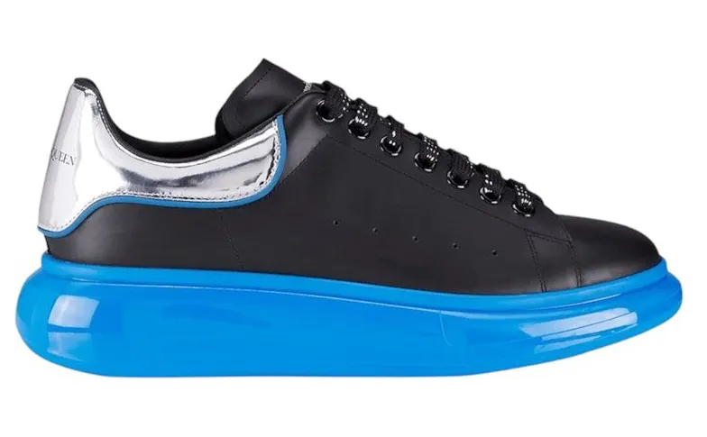 Alexander McQueen Oversized Black Blue Silver (705068 WIBNZ 1548)