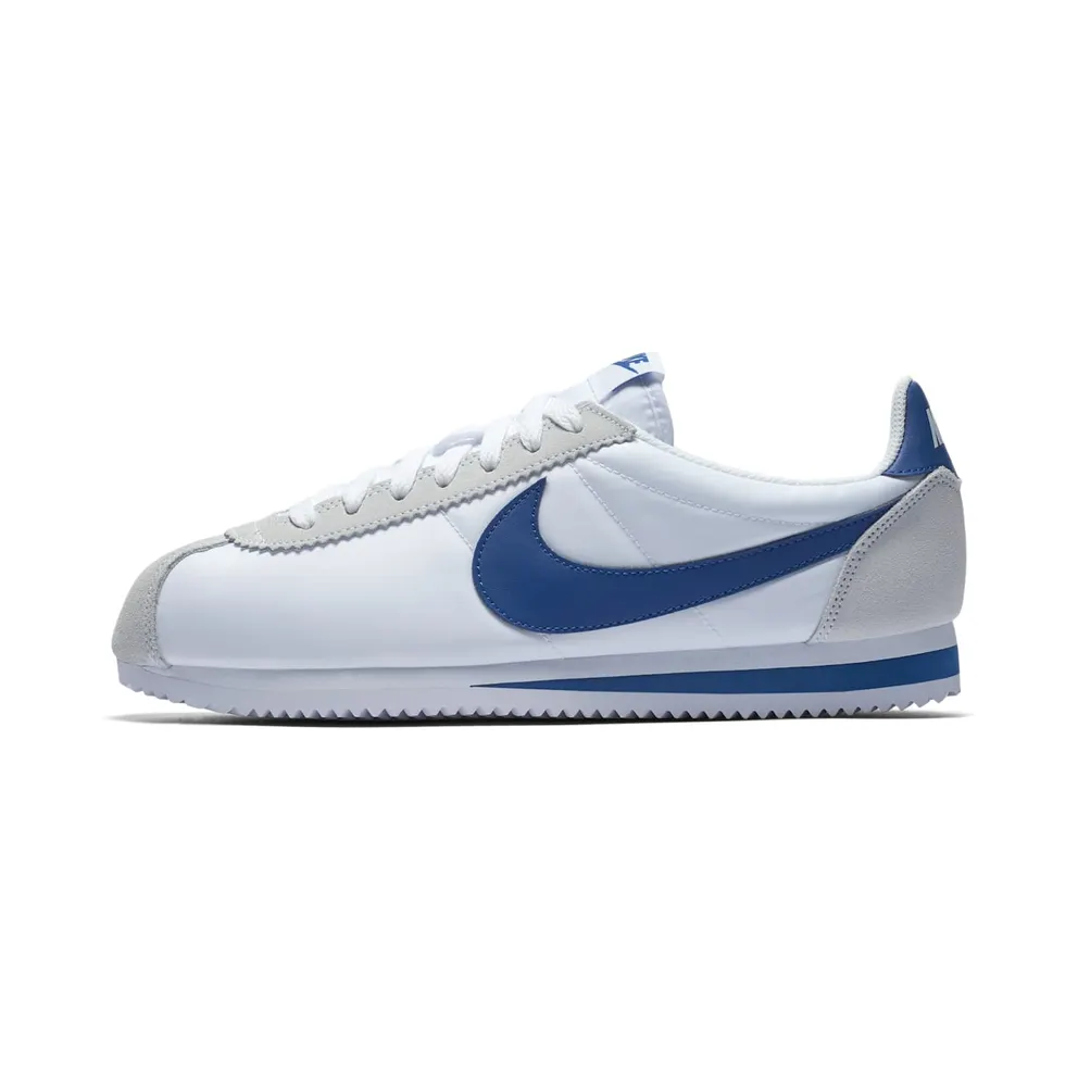 Nike Classic Cortez Nylon White Gym Blue (807472-102)