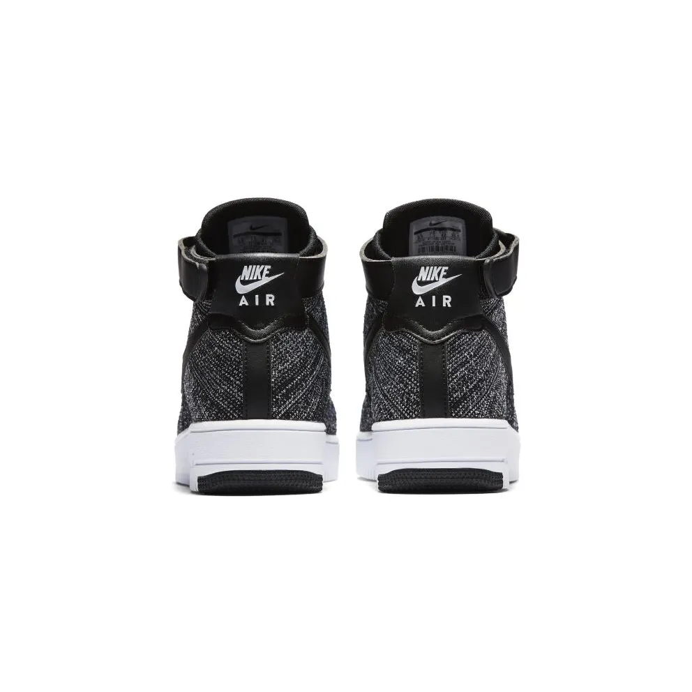 Nike Air Force 1 Ultra Flyknit Mid Oreo Black/Black-White (817420-004)