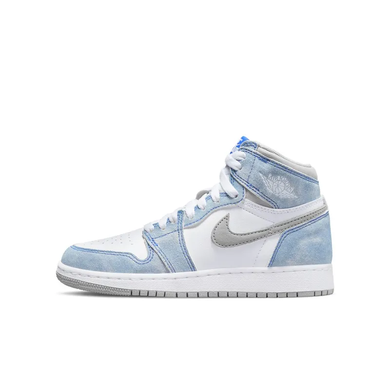 Jordan 1 Retro High Hyper Royal Smoke Grey (GS) (575441-402)