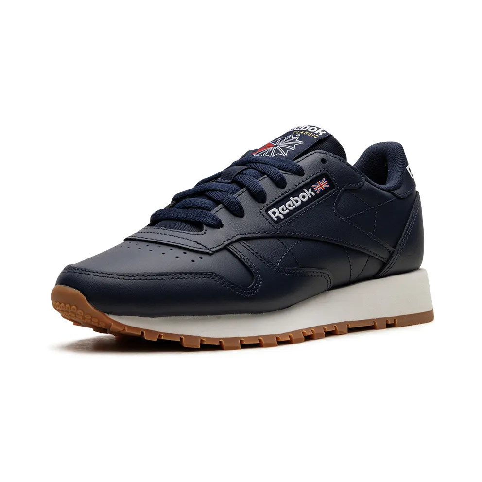 Reebok Classic Leather Shoes Vector Navy / Cloud White / Reebok Rubber Gum-03 (GY3600)