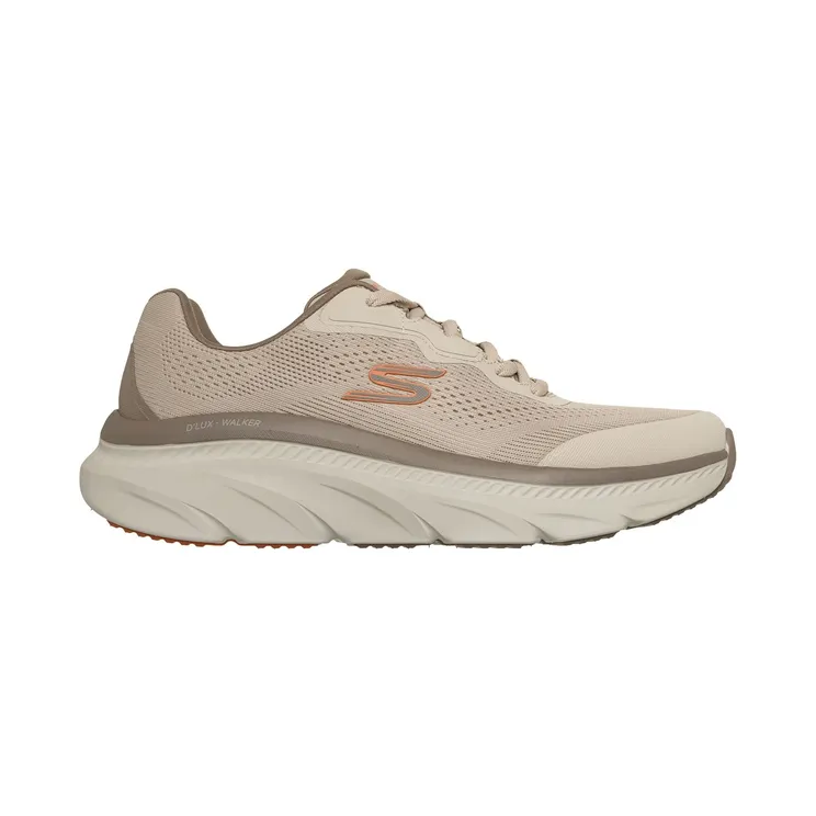 Skechers Relaxed Fit: D’Lux Walker 2.0 – Bravik Taupe/Oranje