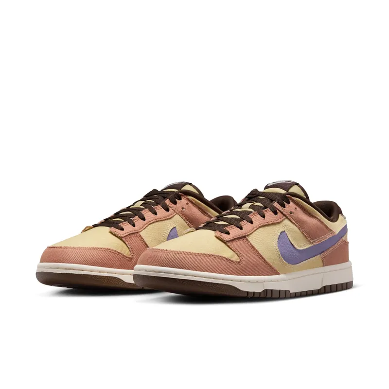Nike Dunk Low Retro SE “Denim Dusted Clay” (dusty amethyst / team gold) – HF3141-200