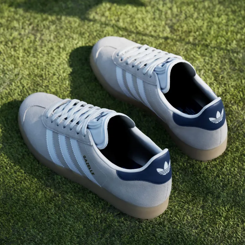 Adidas Gazelle Spikeless Golf “Chalk White Night Indigo” (HP7073)