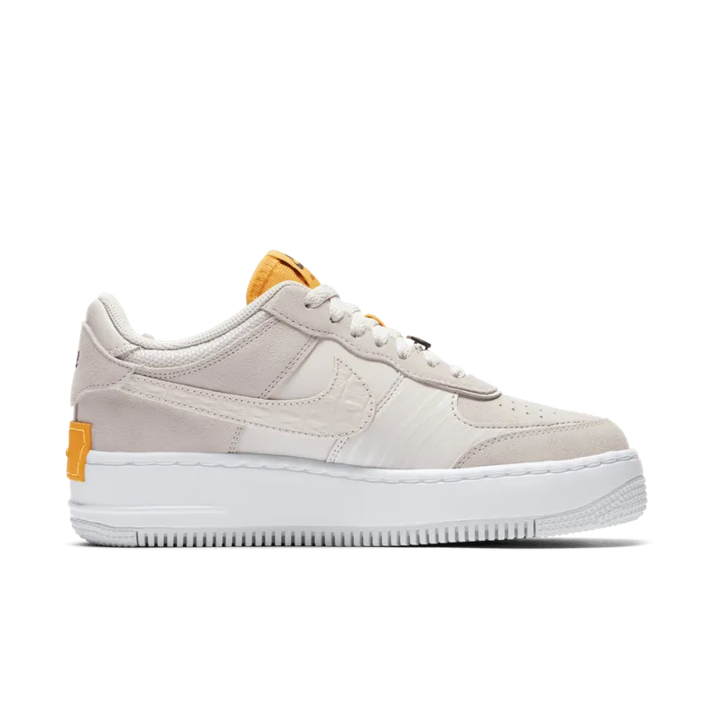 Nike Air Force 1 Shadow Vast Grey Laser Orange (W) Vast Grey/Laser Orange-White-Vast Grey (CU3446-001)